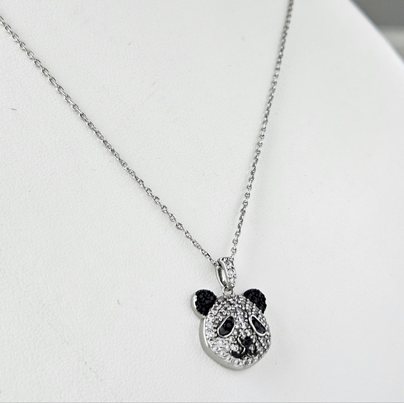 Lucky Panda Necklace, Charmed Aroma Panda Bear Necklace Collection - Picture 6 of 8